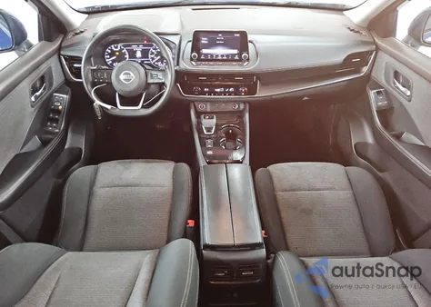 2021 Nissan Rogue Sv из США, поврежденный, VIN 5N1AT3BA7MC746481